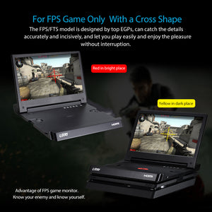 G-Story 授權良好 11.6 英寸 HDR IPS FHD 1080P 眼部護理便攜式遊戲監視器,用於超薄 PS4 GS116SR。